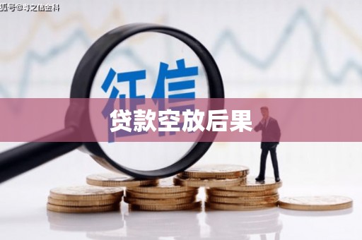 泉港贷款空放后果